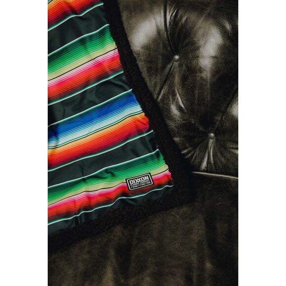 DIXXON Flannel Low Low Serape Style Sherpa Blanket Brand New Sealed Package - Picture 3 of 3